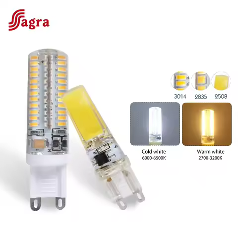 G9 LED Light Bulb 6W 7W 9W 10W 12W 220V 230V 240V Silica Gel Lamp Constant Power Light Led Lighting 