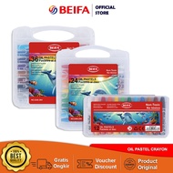 Beifa Crayon Oil Pastel Non Toxic 12/ 24/ 36 Color DA6