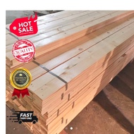 Kayu pallet pine -  diketam 4 side 6 x 2.5" x 0.5"