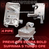 OIL COOLER PW911295 (4 PIPE) EXORA BOLD PREVE CPE SUPRIMA S TURBO CPE (CVT)