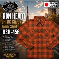 IRON HEART UH-BG Check Work Shirt IHSH-456