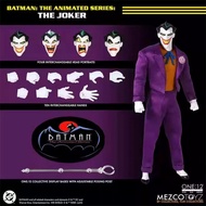 Mezco ONE: 12 Batman: Animated Version Joker Movable Doll
