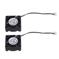 2PCS Hotend Fan 18000r/min DC 5V PWM Temperature Control Double Ball Bearing Cooling Replacement for