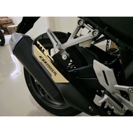 Honda cb150x garnish muffler cover exhaust cover cb 150 x WE!!!