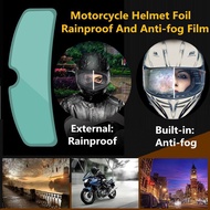 Motorcycle Helmet Rainproof Film, Car, Rearview Mirror Waterproof Sticker, Mirror, Car Window, Film