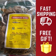 KEROPOK IKAN TERENGGANU (CAP IKAN TAMBAN &amp; PARANG) (500G/1KG) + FAST SHIPPING 🚛