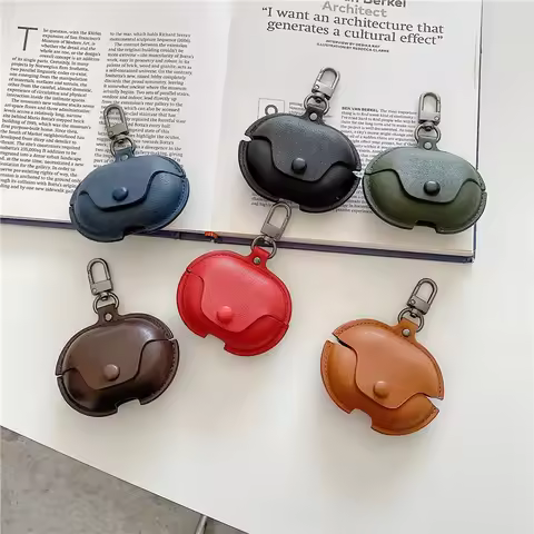 Luxury PU Leather Earphone Cases For Huawei Freebuds 4i 5i Pro 2 3 Business Protective headset cover