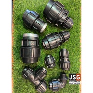 PP Compression Fitting For HDPE Pipe.