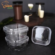 Jelly Cup Mika Pudding/ CH 7575 + Lid Contents 25 pcs