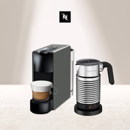 Nespresso 膠囊咖啡機 Essenza Mini灰+Aero4全自動奶泡機