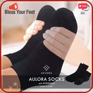 [BEST DFFER ] ORIGINAL Aulora Socks BlackBeige 100 Authentic