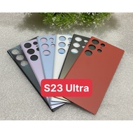 Replacement back glass for samsung s23 ultra phone/back cover for samsung s23 ultra/back cover for s