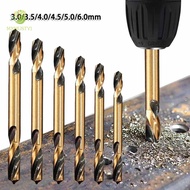 MXMUSTY1 Twist Drill Bit, Double Ended Straight Shank Auger Drill Bits, Durable Drilling Expanding HSS Hole Opener Power Tool Accessories
