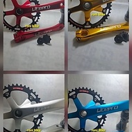 Litepro ht2 bmx 44T Crankset complete bb ht2