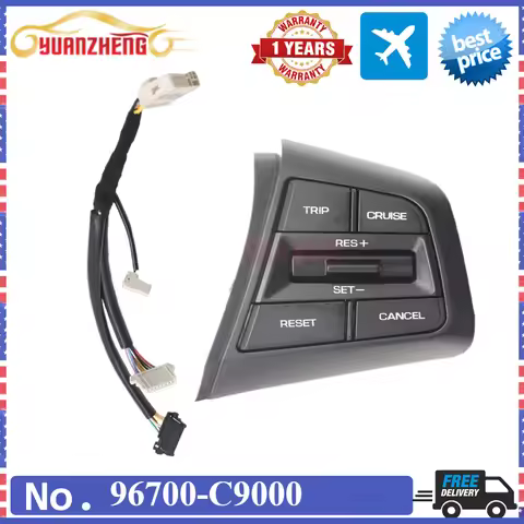 Inner Steering Wheel Multimedia Control Switch 96700-C9000 For Hyundai Creta Ix25 1.6L 2.0L 2015-201