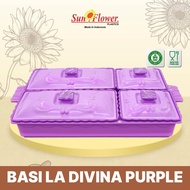La Divina Plastic Buffet Tray Set Durable/ Buffet Multifunctional Multipurpose Buffet