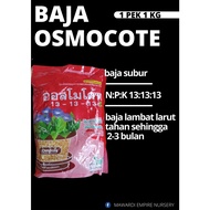 baja osmocote 13:13:13 . 1kg. baja subur baja lambat serap