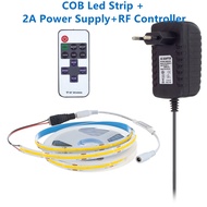 Dải Đèn LED COB FOB Linh Hoạt Mật Độ Cao Băng PCB RA90 Màu Trắng Ấm/Trắng Thanh Chiếu Sáng Led Đèn N