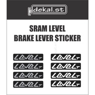 Sram Level Brake Lever printed sticker