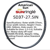Mountain Biking Rim 27.5/29 Inch Tubeless Compatible