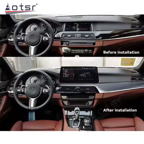 Android 11 HD Car GPS Navigation with CarPlay For BMW 5 Series 2015-2017 & 7 Series 2022 Multimedia