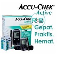 Accu Check Active Alat Cek Gula Darah 1 set Accu Chek Active Alat Tes Diabetes