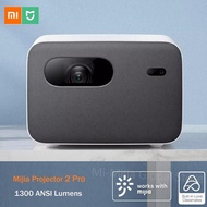 💖LOCAL SELLER💖Xiaomi Mijia 2 Pro DLP Projector 1080P 1300 ANSI Lumens Support Side Projection Home