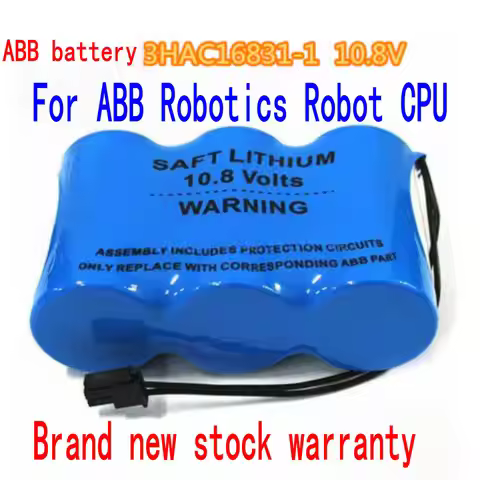ABB Robot Battery CPU Battery, 3HAC16831-1, 10.8V Lithium Battery, 3HAC13150-1 ABB Battery, LS33600 