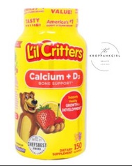 美國L’IL CRITTERS - 小熊VD補鈣兒童軟糖150粒
