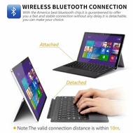 OTHER - 輕巧藍牙鍵盤Keyboard For MicroSoft Surface Pro 3 4 5 6 7 兼容（副廠） 規格 Surface Pro34567（通用）帶背光