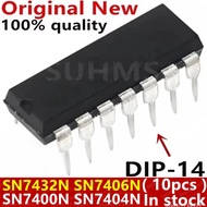 5pcs SN7432N SN7406N SN7400N SN7404N DIP-14 chip ic