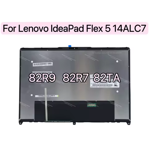 For IdeaPad Flex 5 14ALC7 Type 82R9 82R7 82TA LCD Touch Screen 14IAU7 Display Replacement Assembly 5