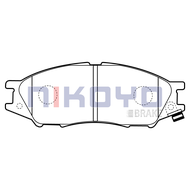 NIKOYO BRAKE ผ้าเบรค Nissan Sunny Neo 2000-2003 เบรคเซรามิค รับประกันสินค้า3เดือน จัดส่งฟรี #N4108