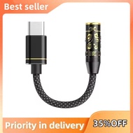 USB  AMP Type-C to 3.5mm Earphone Adapter USB-C Cable DSD Decoder for Android for Android Devices TC