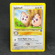 Vintage Pokemon TCG Igglybuff No. 36 2001 WOTC Black Star Promos Trading Card