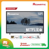 [2023 New Netflix TV] Aconatic LED Netflix TV Smart TV HD  สมาร์ท ทีวี ขนาด 32 นิ้ว รุ่น 32HS410AN As the Picture One