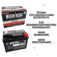 BS BATTERY GEL BATTERY BTZ5S YTZ5 YTZ5-BS LEO Y15ZR Y15 LC135 V2-V6 EGOS ICON FZ150 SRL115 Wave Dash