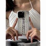 Ins Style Retro Pleated Film Phone Case Suitable for IPhone 7 8 plus 11 12 PRO 15 14 PLUS 13 14 15 P