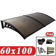 window awning 99% UV protection polycarbonate roof awning outdoor awning rain awning 30 years lifesp