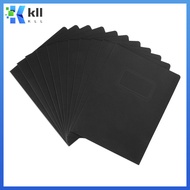 TOYMYTOY 12PCS A4 2Pockets Kraft Paper File Folder Holder Document Folder Office Project File Presen
