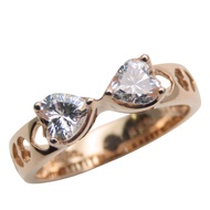 Folli Follie戒指，925銀，水鑽，約2.8克 [二手]