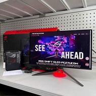 4K OLED 240Hz ASUS ROG 27" 電競顯示器【 ⚠️ ASUS官方保養到 2027/07/06】💵 原價：$10050 🖤 荔枝角工作室試機 🀫 GAMING MON ┇MON ┇