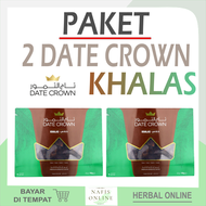 PAKET Date Crown Khalas 1 kg + Date Crown Khalas 1 kg