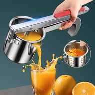 Pengisar jus manual keluli tahan karat 316L untuk buah oren dan delima, alat penekan jus buah untuk 