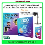 Sách COMBO LẬP NGHIỆP 1000 Affiliate và Từ điển Xây Kênh Tiktok tác giả Cấn Mạnh Linh- Sách chính hã