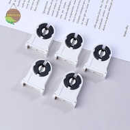 GOGO 5Pcs T8/G13 Fluorescent Lamp Holder Heat-Resistant Lamp Holder Light Tube Holder Household Ligh