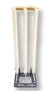 SPRING BACK STUMP Iron Wicket Stand FOR CRICKET [READY STOCK]