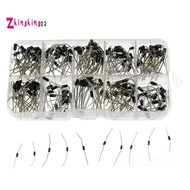 200Pcs 10 Values Rectifier Diode Assorted Kit 1N4001 1N4002 1N4003 1N4004 1N4005 1N4006 1N4007 1N581