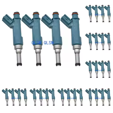 4-Piece 23250-37020 Fuel Injector Nozzle for Toyota Prius 1.8L 2ZR 2009 - 2011 Lexus premium car acc