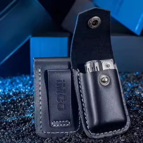 Genuine IMCO Aiku Brand 6700 6800 Kerosiene Lighter Special Leather Case, Cigarette Accessories Men'